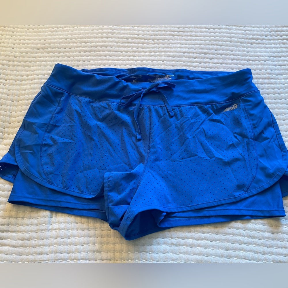 Avia Vibrant Blue Athletic Shorts